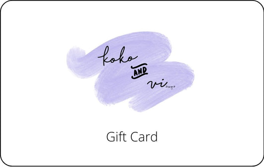 Koko and Vi Gift Card